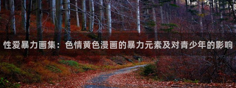 贝勒漫画 分类：性爱暴力画集：色情黄色漫画的暴力元素及对青少年的影响