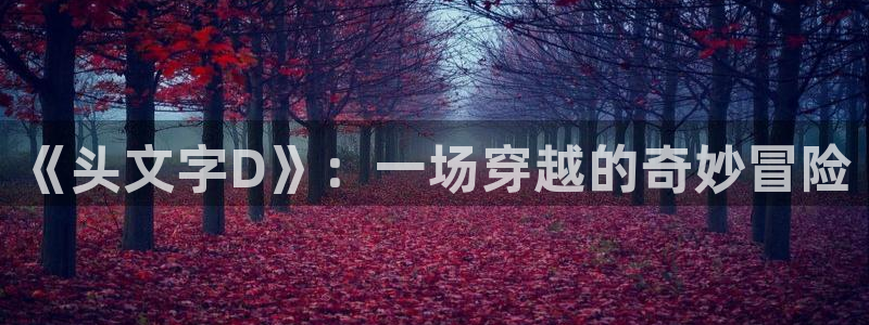 贝勒漫画网页：《头文字D》：一场穿越的奇妙冒险